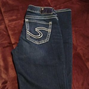 Silver suki high slim bootcut super stretch jeans